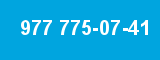 977 775-07-41 977 775-07-41